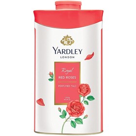 پودر خوشبوکننده بدن یاردلی رایحه گل رز قرمز رویال Yardley Royal Red Rose وزن 250 گرم