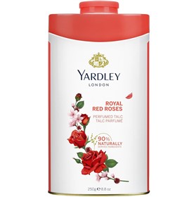 پودر خوشبوکننده بدن یاردلی رایحه گل رز قرمز رویال Yardley Royal Red Rose وزن 250 گرم