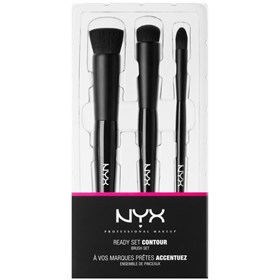 ست برس آرایشی نیکس مناسب برای کانتور و هایلایت مدل NYX Ready Set Contour
