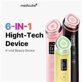 دستگاه جوانسازی صورت مدی کیوب Medicube Age-R Booster رنگ مشکی