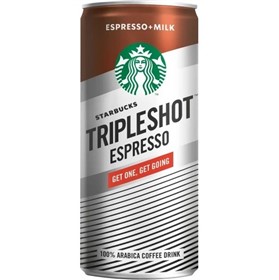 نوشیدنی قهوه سرد استارباکس تریپل شات اسپرسو Espresso حجم 300 میلی لیتر