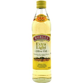 روغن زیتون بورگس اکسترا لایت Borges Extra Light Olive Oil حجم 500 میلی لیتر