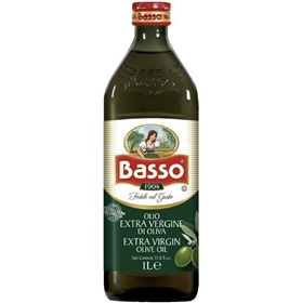 روغن زیتون فرابکر باسو Basso Extra Virgin حجم 1 لیتر