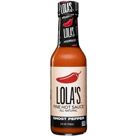 سس تند فلفل گوست لولاز Lolas Ghost Pepper وزن 150 گرم