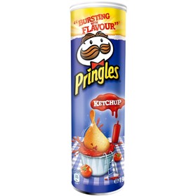 چیپس پرینگلز کچاپ Pringles Ketchup وزن 165 گرم